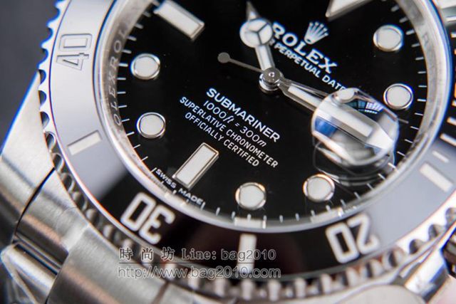 勞力士手錶 勞力士潛航者黑水鬼 3135自動機械 限量經典款 Rolex高端男士腕表  hds1610